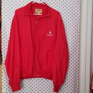 Vintage LOGO 7, INC. 49ERS VINTAGE WINDBREAKER XXL, UC